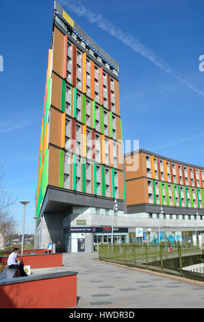 Hale Dorfentwicklung in Tottenham Hale, London, UK. Stockfoto