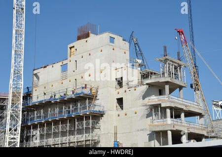 Tottenham Hotspur Footnball Stadionneubau Northumberland Development Project, White Hart Lane, Tottenham, London, UK. Stockfoto