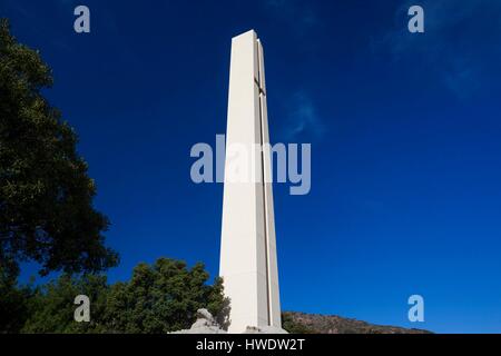 USA, California, Los Angeles-Bereich, Malibu, Pepperdine University, Philips Thema Turm Stockfoto