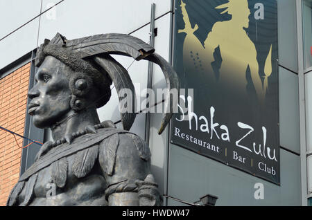 Shaka Zulu südafrikanischen Restaurant in Camden Town, London, England Stockfoto