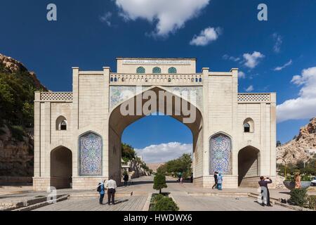 Iran, Zentraliran, Shiraz, Quran Gateway Stockfoto