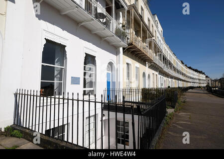 Royal York Crescent ein schönes Beispiel der georgischen Architektur im Bereich Clifton Bristol Stockfoto