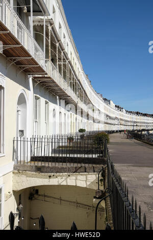 Royal York Crescent ein schönes Beispiel der georgischen Architektur im Bereich Clifton Bristol Stockfoto