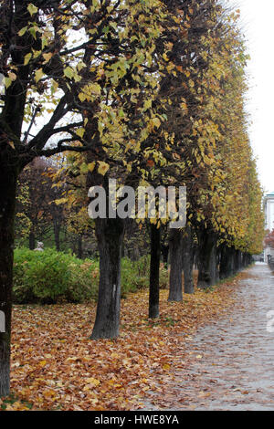 Schloss Mirabell und Garten in Salzburg, Österreich Stockfoto