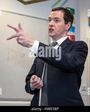 George Osborne M.P. für Tatton und Ex-Kanzler. Tory Stockfoto