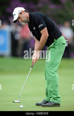 OLIVER WILSON ENGLAND WENTWORTH CLUB SURREY ENGLAND 25. Mai 2008 Stockfoto