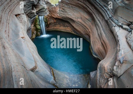 Spa-Pool - Karijini-Nationalpark, Westaustralien Stockfoto