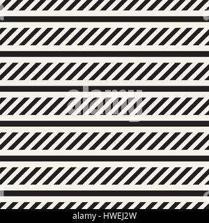 Interlacing parallele Streifen. Monochrome Musterdesign Vektor. Stock Vektor