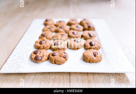 Chocolate Chip Cookies Stockfoto