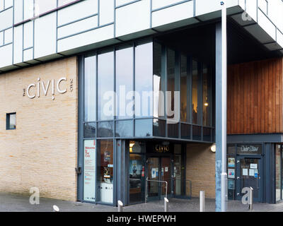 Barnsley Civic Arts Hub auf Hanson Street Barnsley South Yorkshire England Stockfoto