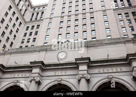 Wahrzeichen, Tower City Center in Cleveland, Ohio Stockfoto