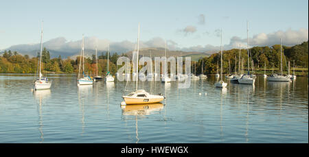 Windermere Ferry Nab, Bowness-on-Windermere Stockfoto