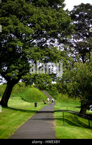 Berwick-upon-Tweed Wälle Stockfoto