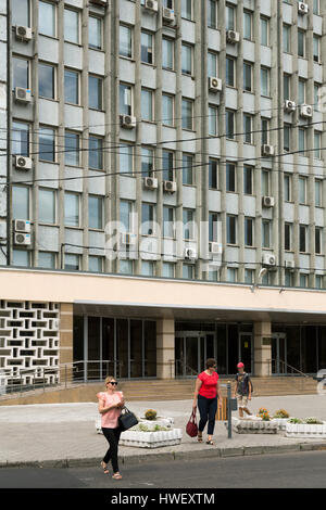 Chisinau, Moldawien, Gebäude der Nationalbank der Republik Moldau Stockfoto