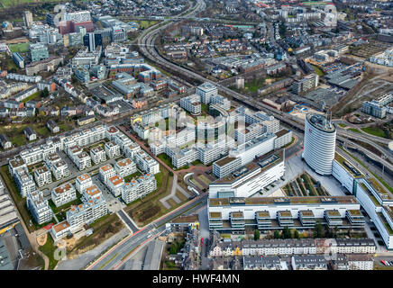 Vodafone Innovation Park, Vodafone-Campus, B7, Brüsseler Straße, Düsseldorf, Rheinland, Nordrhein-Westfalen, Deutschland Stockfoto