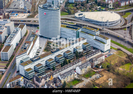 Vodafone Innovation Park, Vodafone-Campus, B7, Brüsseler Straße, Düsseldorf, Rheinland, Nordrhein-Westfalen, Deutschland Stockfoto