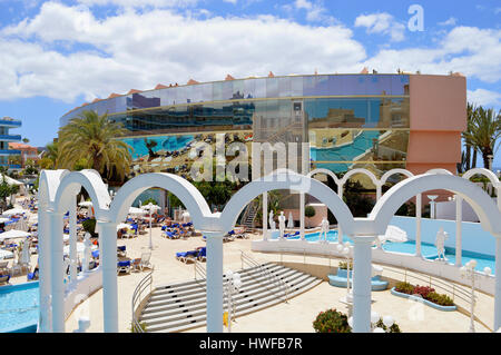 Hotel Cleopatra Palace Teil des Mare Nostrum resort Stockfoto