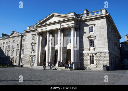 Trinity College Kapelle Dublin Irland Stockfoto