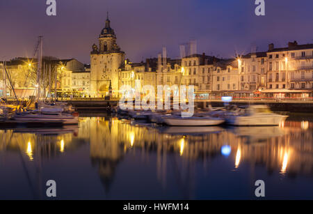 Alten Hafen von La Rochelle, Poitou-Charentes, Frankreich Stockfoto