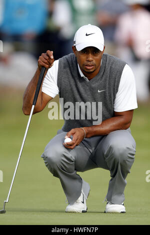 JOE LACAVA TIGER WOODS CADDY TIGER WOODS CADDY LYTHAM & ST. ANNES LANCASHIRE ENGLAND 21. Juli 2012 Stockfoto