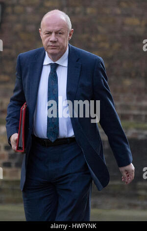 London, UK. 21. März 2017. Damian Green MP, Secretary Of State for Work and Pensions, kommt in 10 Downing Street für eine Kabinettssitzung. Bildnachweis: Mark Kerrison/Alamy Live-Nachrichten Stockfoto