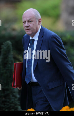 London, Großbritannien. 21 Mär, 2017. Damian grüne Minister für Arbeit und Altersversorgung gesehen die Teilnahme an der wöchentlichen Kabinettssitzung in Downing Street. Credit: Wfpa/alamy leben Nachrichten Stockfoto