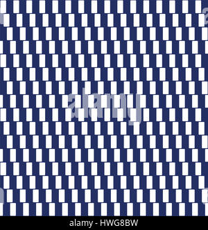 Muster mit Café Wand optische Täuschung. Fliese. Nahtlos in alle Richtungen. Geometrische Illusion. Linien durch weißen Rechtecken gebildet scheinen geneigt werden. Stockfoto