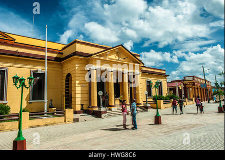 Parque Independencia in Baracoa, Kuba Stockfoto