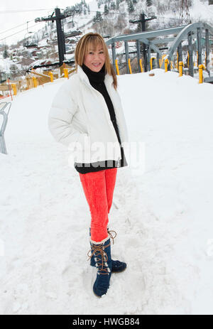 ChanChi auf dem Sundance Film Festival in Park City, Utah am 26. Januar 2010. Foto von Francis Specker Stockfoto