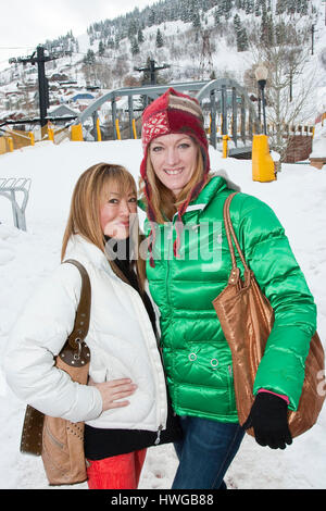 ChanChi und Juliet Deissroth auf dem Sundance Film Festival in Park City, Utah am 26. Januar 2010. Foto von Francis Specker Stockfoto