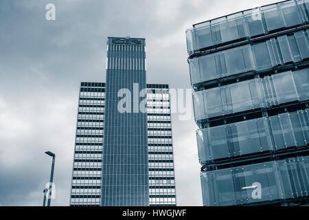 CIS-Turm in Manchester, England. UK Stockfoto