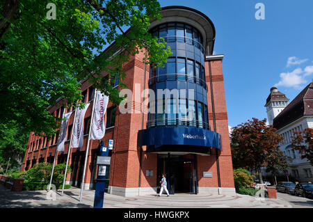 Weberbank, Hohenzollerndamm, Wilmersdorf, Berlin, Deutschland Stockfoto