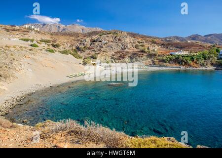 Griechenland, Kreta, Messara Bucht, Umgebung von Agia Galini, Agios Pavlos beach Stockfoto