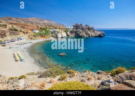 Griechenland, Kreta, Messara Bucht, Umgebung von Agia Galini, Agios Pavlos beach Stockfoto