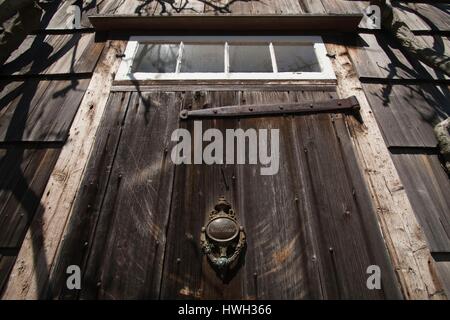 Vereinigte Staaten, New York, Long Island, The Hamptons, East Hampton, Tür von Home Sweet Home Museum Stockfoto