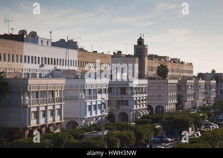 Sfax, Tunesien, tunesisch Central Coast Medina Gebäude, Avenue Ali Belhouane Stockfoto