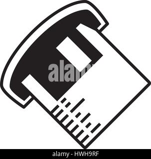 Floppy-Disk-Informationen-Übersicht Stock Vektor