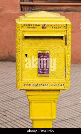 Poste Maroc ist das Unternehmen verantwortlich für die Post in Marokko. Nach der Trennung von den Bereichen Post- und Telekommunikation Barid Al - Stockfoto