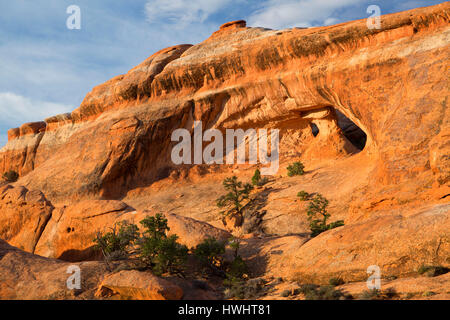 Partition Arch auf Devils Garden Trail, Arches-Nationalpark, Utah Stockfoto