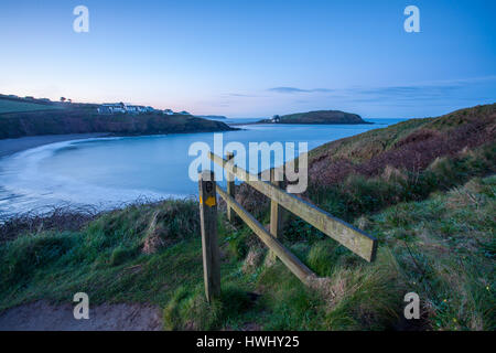 Challaborough-Bucht im Süden von Devon Stockfoto