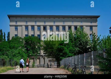 Berghain, Am Wriezener Bahnhof, Friedrichshain, Berlin, Deutschland Stockfoto