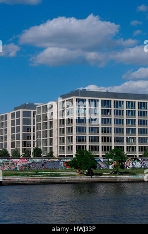 Zalando, Muehlenstrasse, Friedrichshain, Berlin, Deutschland, Mühlenstraße Stockfoto