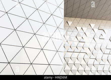 3d Abbildung architektonische Muster abstrakt Stockfoto