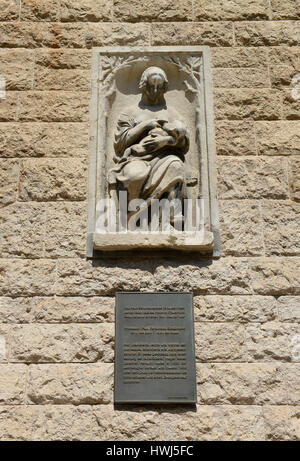 Relief, Mutter Und Kind, Strassmannhaus, Schumannstraße, Mitte, Berlin, Deutschland Stockfoto