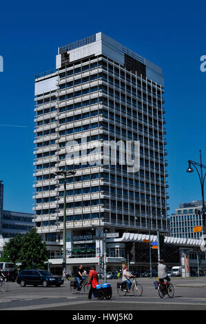 Haus des Reisens, Alexanderstrasse, Alexanderplatz, Mitte, Berlin, Deutschland Stockfoto