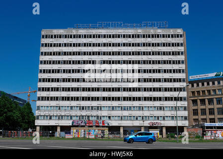 Haus der Statistik, Otto-Braun-Straße, Alexanderplatz, Mitte, Berlin, Deutschland Stockfoto