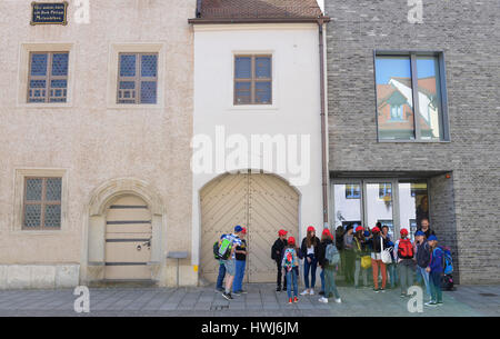 Melanchthonhaus, Collegienstrasse, Lutherstadt Wittenberg, Sachsen-Anhalt, Deutschland Stockfoto