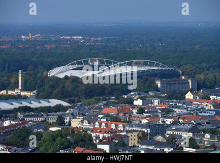 Red Bull Arena, Leipzig, Sachsen, Deutschland Stockfoto