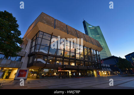 Gewandhaus, Augustplatz, Leipzig, Sachsen, Deutschland Stockfoto