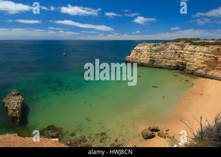 Pontal Strand, Praia do Pontal, in der Nähe von Strand Albandeira, Armacao de Pera, Algarve, Portugal Stockfoto